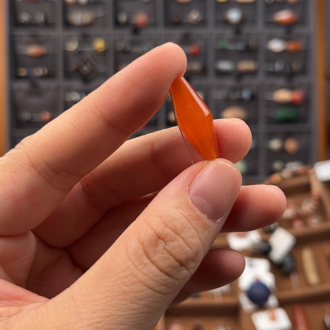 玛瑙/玉髓未镶嵌吊坠(不含链)