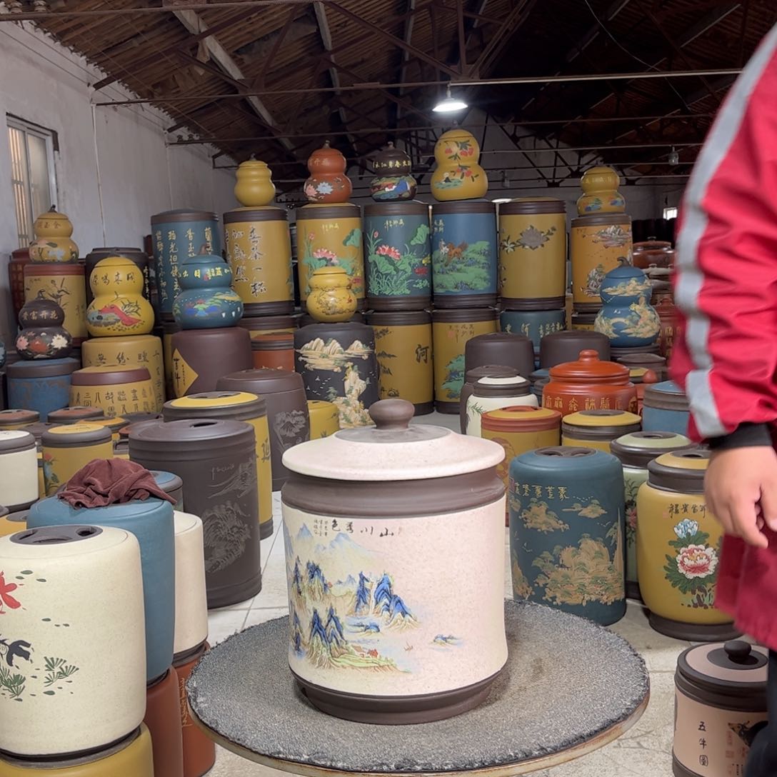 紫砂茶叶罐茶叶罐