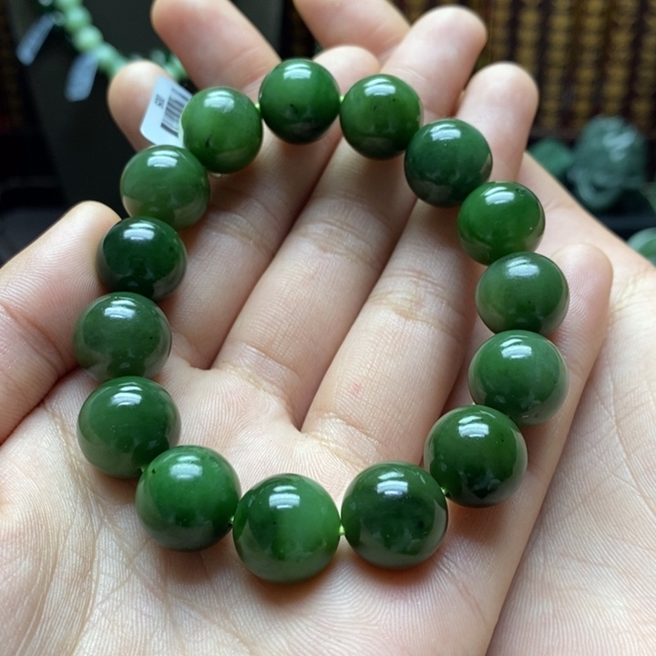 和田玉手串未镶嵌