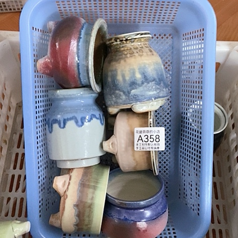 紫砂花盆358瑕疵品口径6到8左右无售后