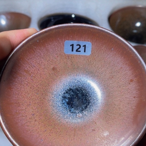 茶盏原矿原釉柴烧建盏