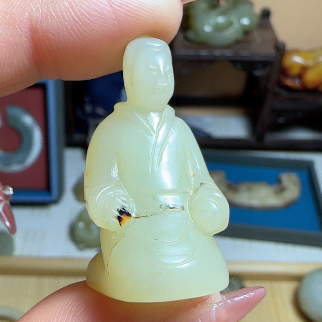 和田玉挂件未镶嵌