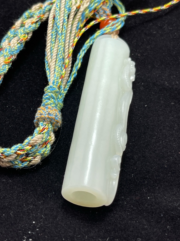 和田玉白玉吊坠挂件