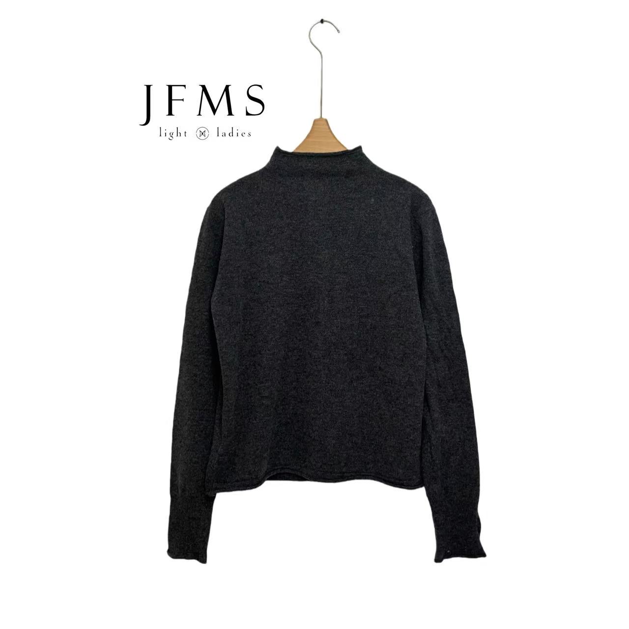 JFMS高领半拉链秋冬欧韩针织女士外套毛衣百搭羊毛衣长袖M308