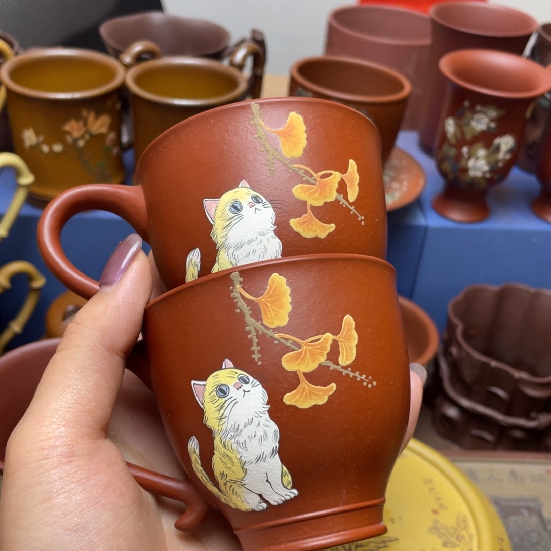 紫砂茶杯?紫砂主人杯