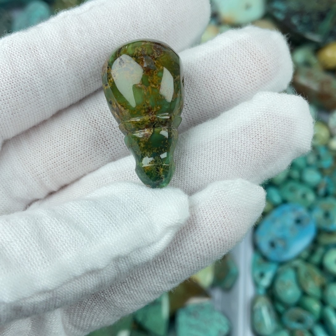 绿松石未镶嵌配饰16.4