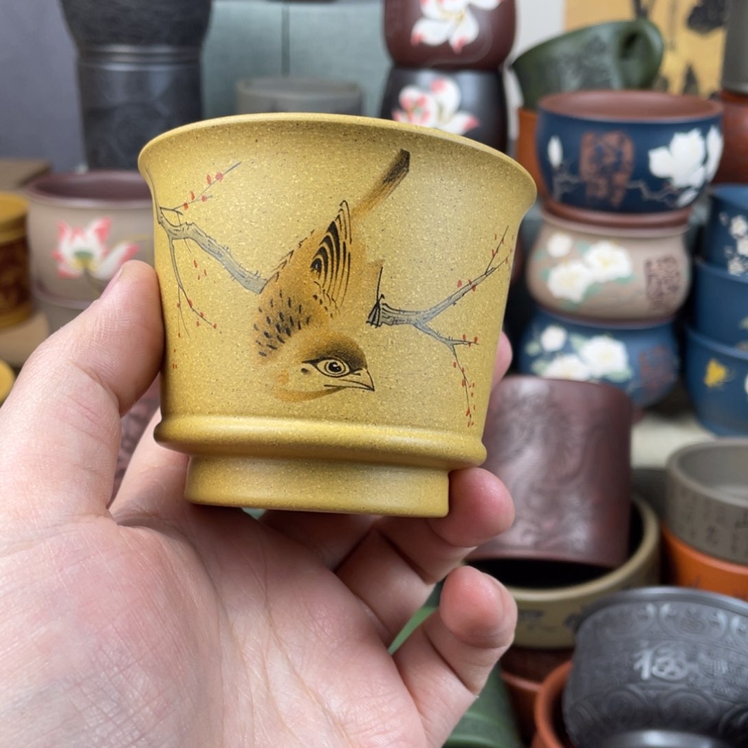 紫砂茶杯紫砂茶杯