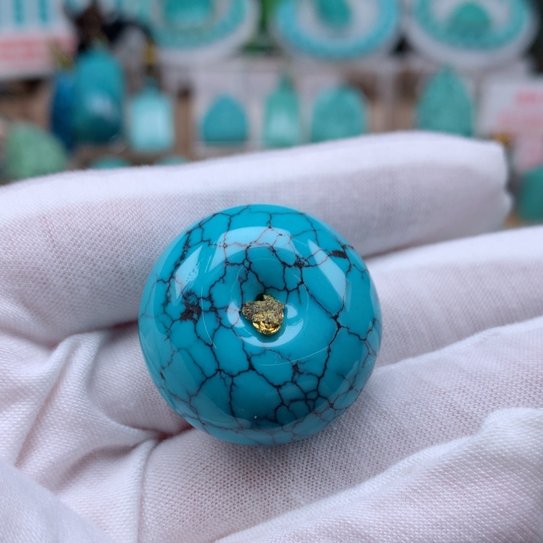 未镶嵌绿松石珠宝奇石