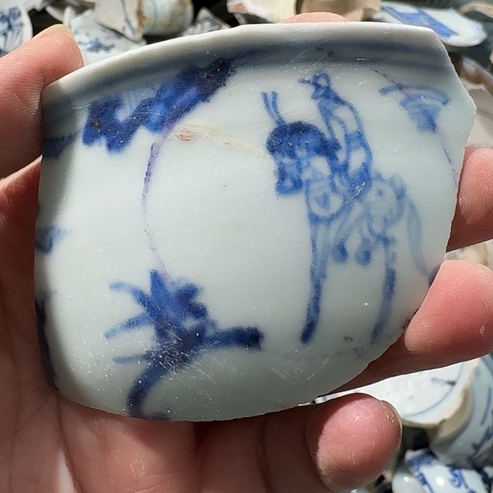 艺***辉瓷片瓷片标本，顺丰包邮