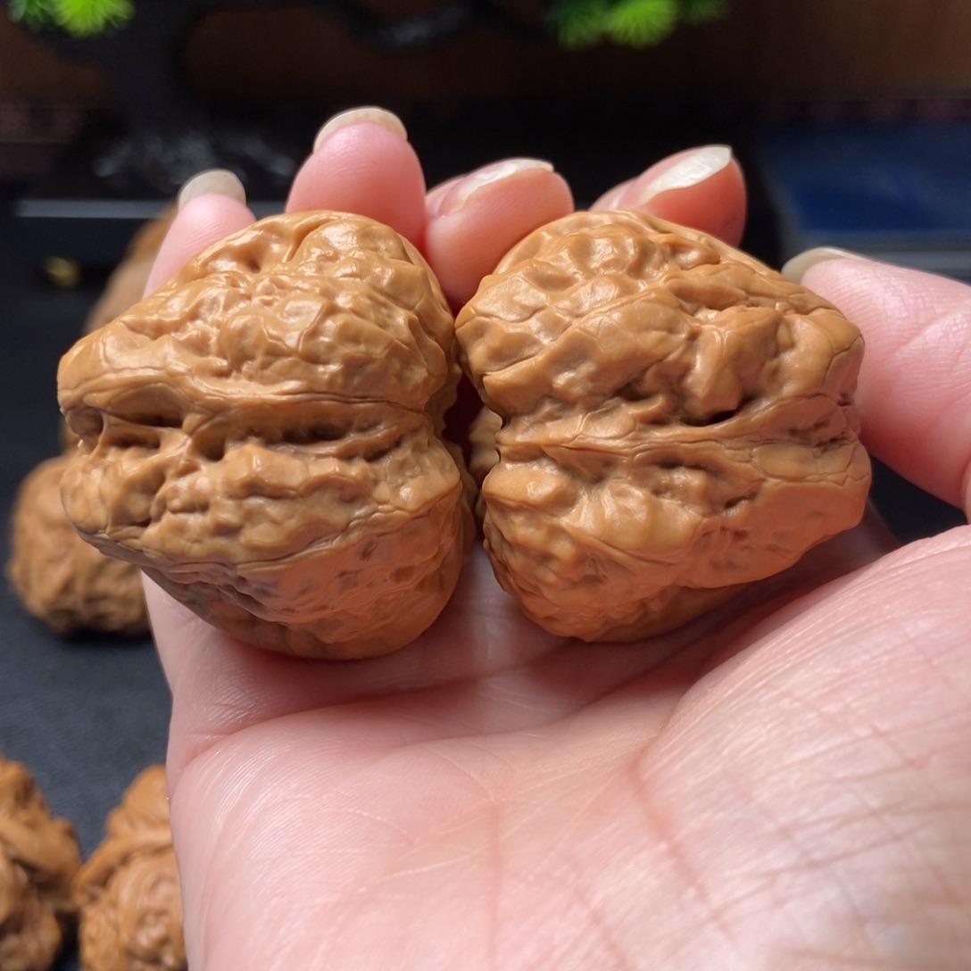 文玩核桃把件蛤蟆头41