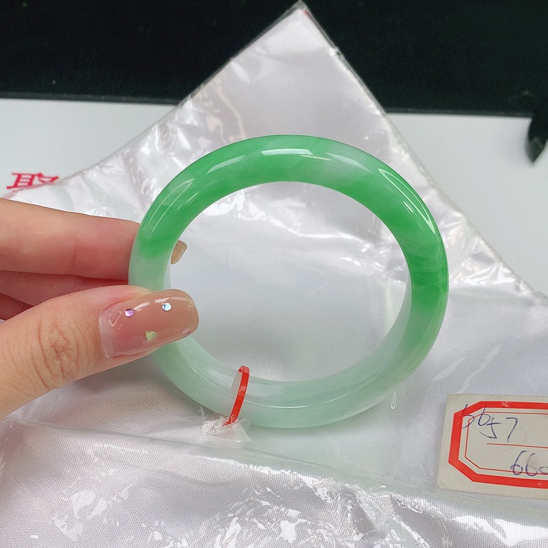 未镶嵌手镯翡翠天然翡翠A货009