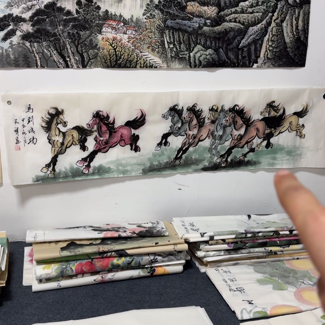 国画晓彤美术馆直播间