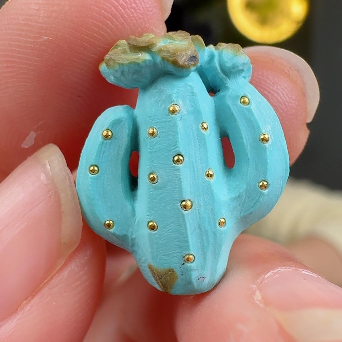 绿松石珠宝奇石未镶嵌