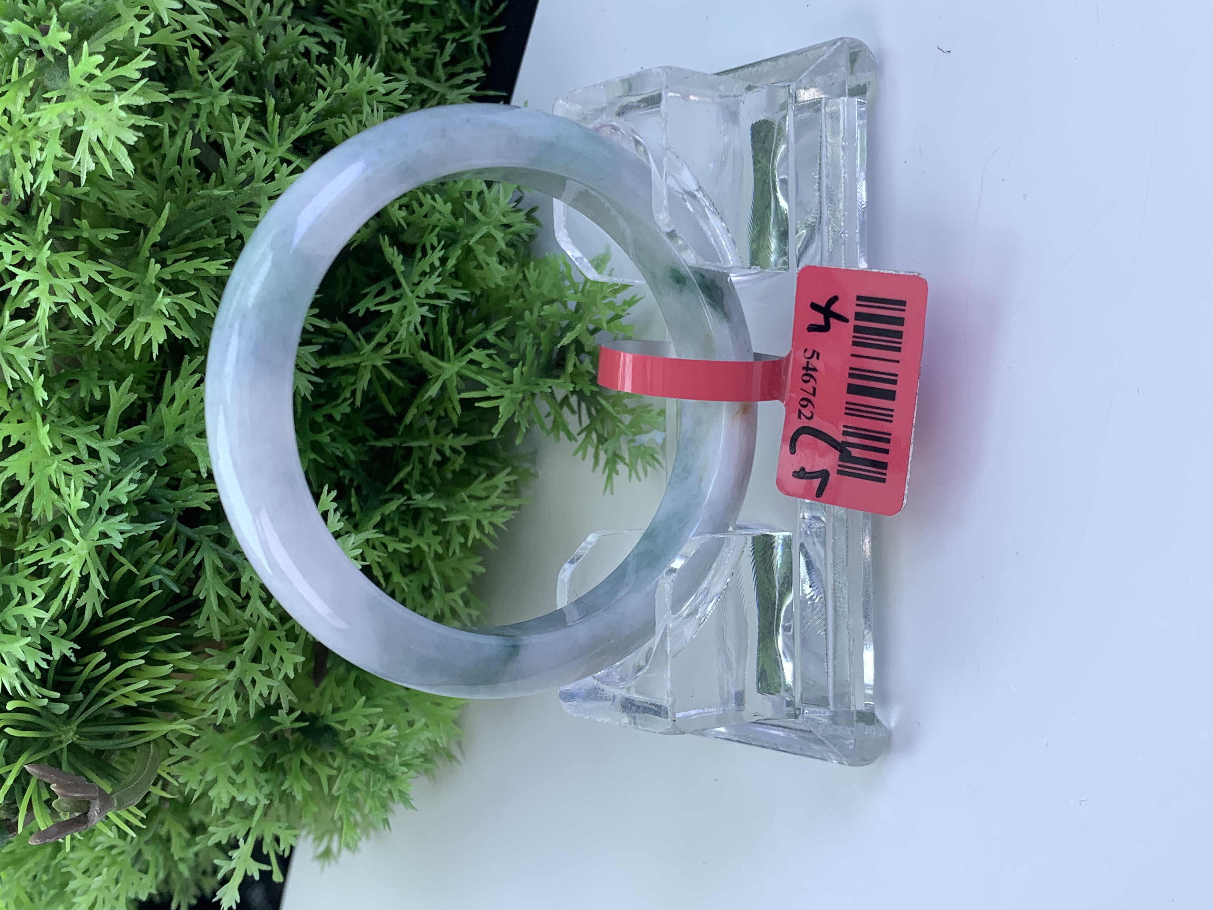 【刘思懿】天然缅甸A货翡翠手镯-J-21