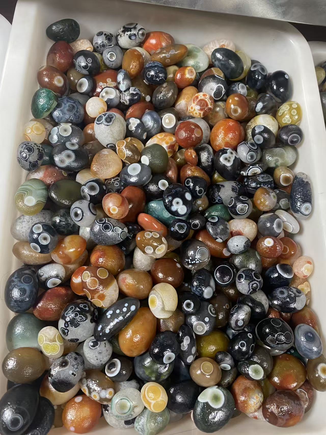 奇石彩石家居盆景石精选