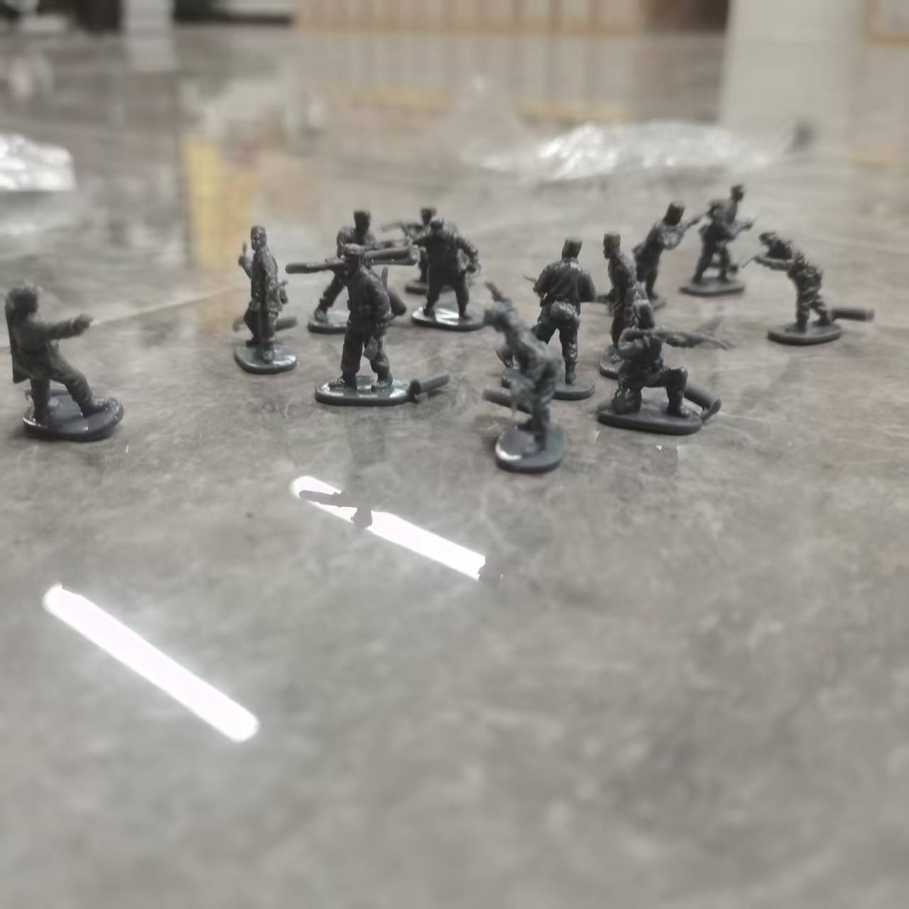 【小兵人模型】1:72比例，ABS工程塑料材质