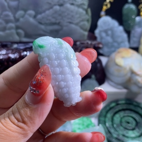 【闪购商品】颈饰未镶嵌翡翠苦瓜