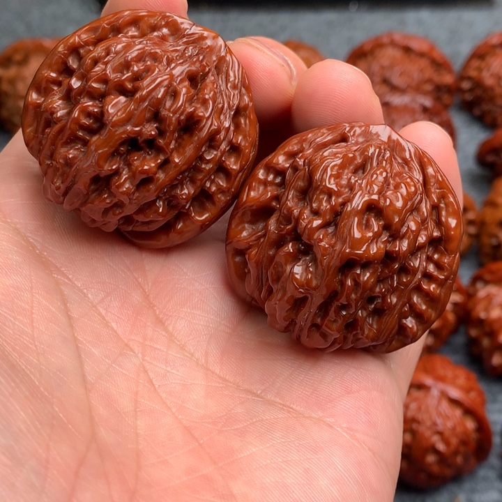 文玩核桃把件欢6四座楼40