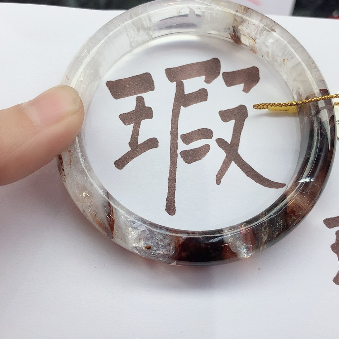 水晶手镯未镶嵌430（59瑕疵