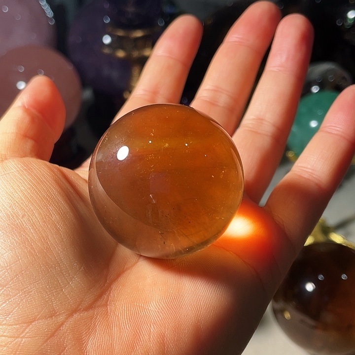 黄晶未镶嵌珠宝半成品