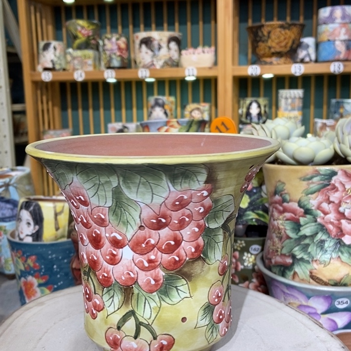 红陶景德镇艺术手绘作品