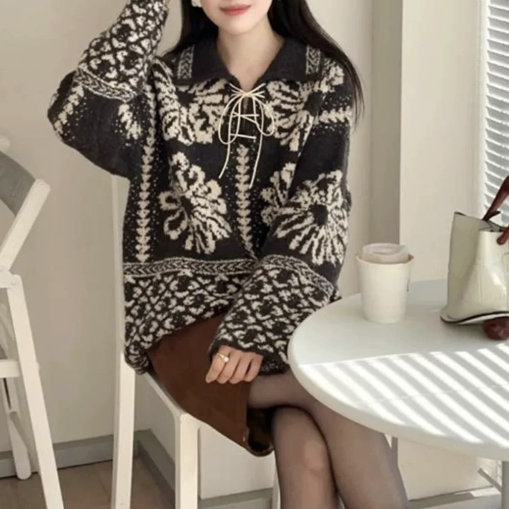 260 费尔丹系列复古高级感设计款毛衣