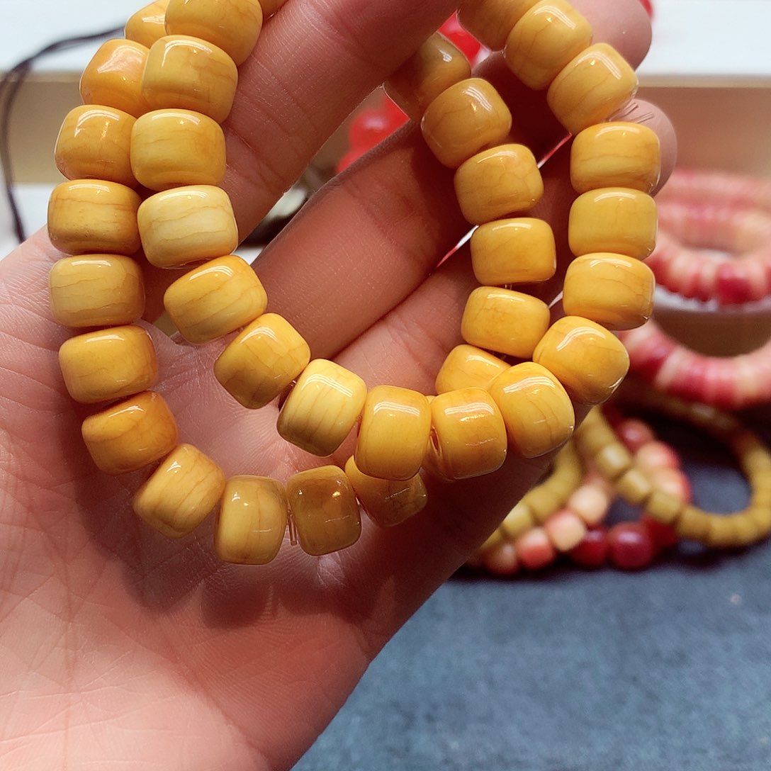 牛骨手串/手链1.2骨冻料牛骨单圈