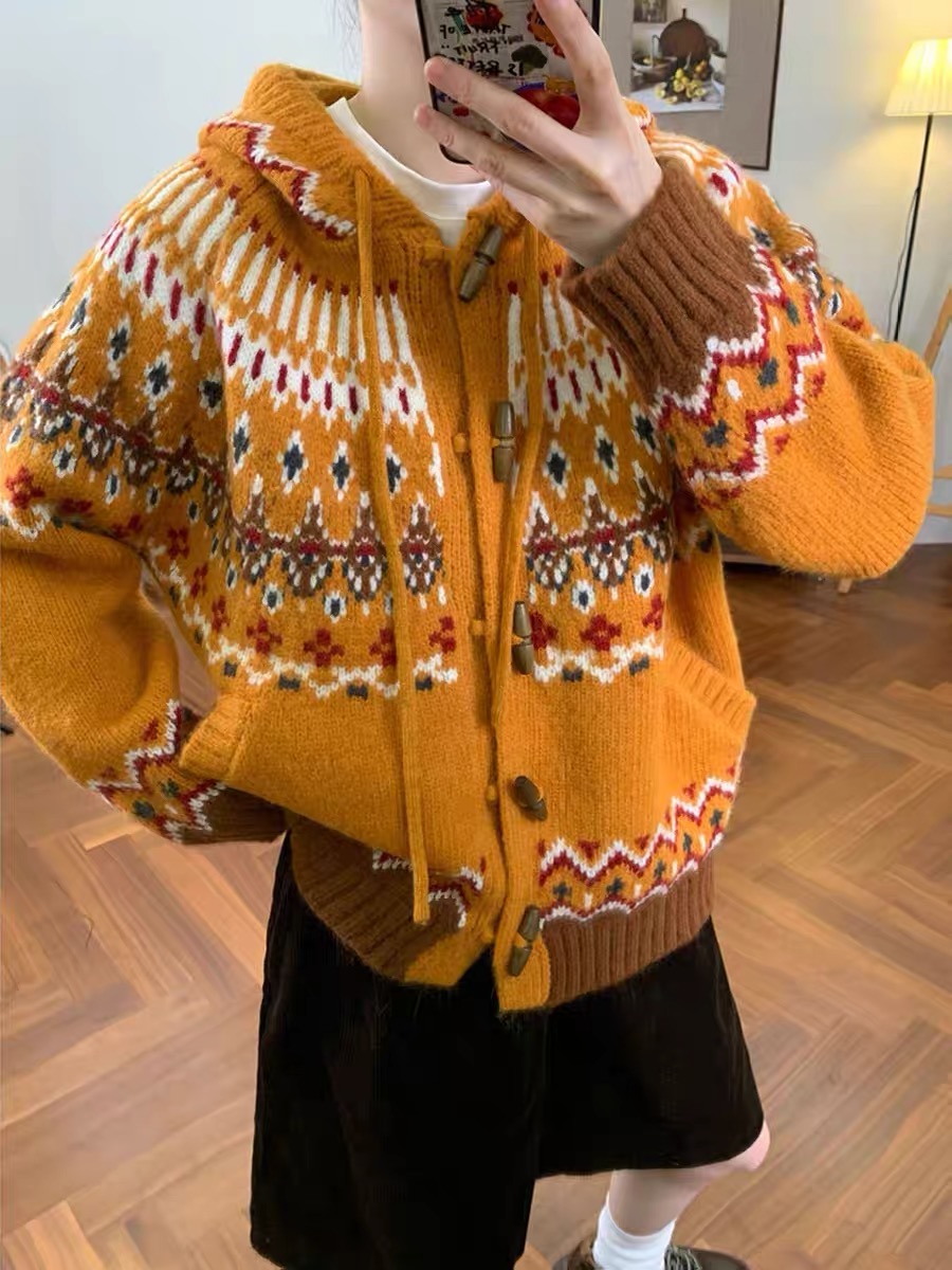 （焱美家）A301-350时尚百搭毛衣针织衫气质