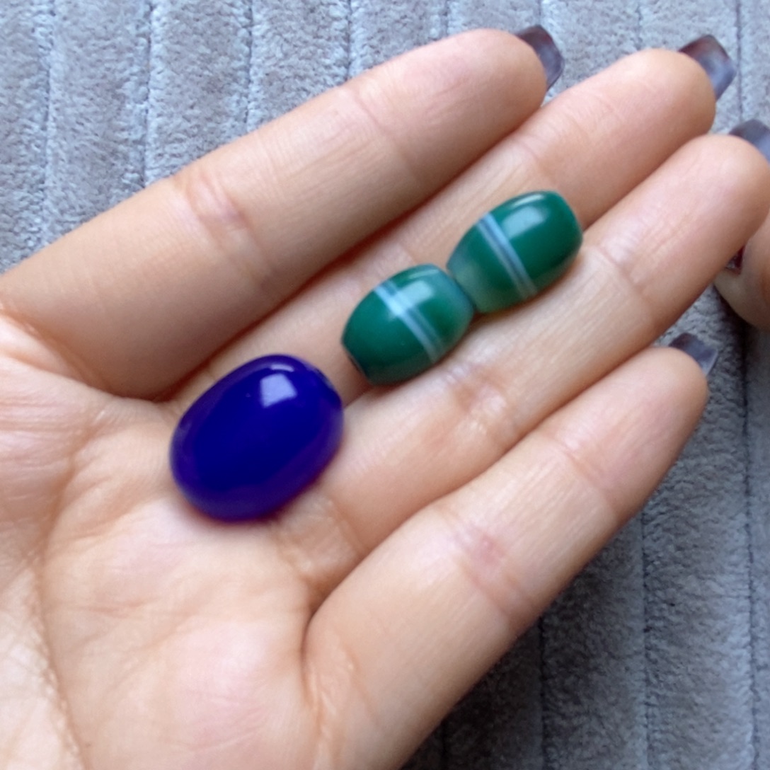 玛瑙/玉髓颈饰未镶嵌木*黎