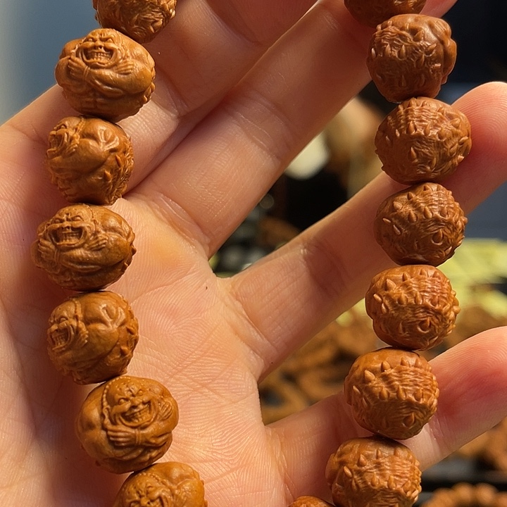 橄榄核手串/手链龙纹