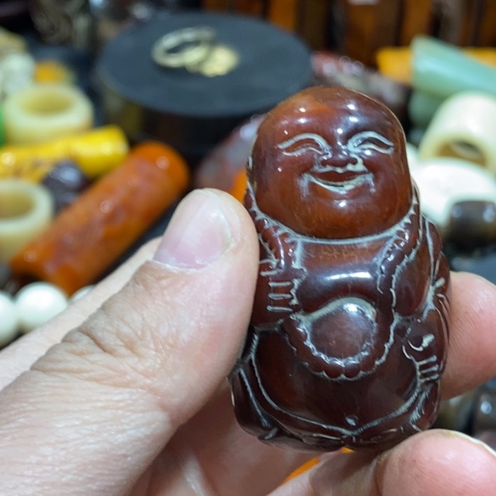 滴血莲花菩提吊坠