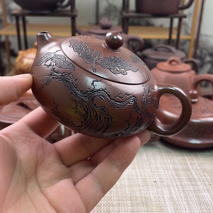 紫砂茶壶西**仔宜兴紫砂