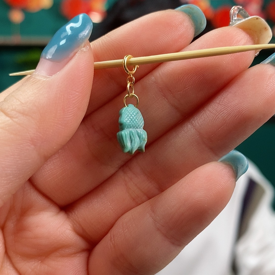 绿松石珠宝奇石未镶嵌