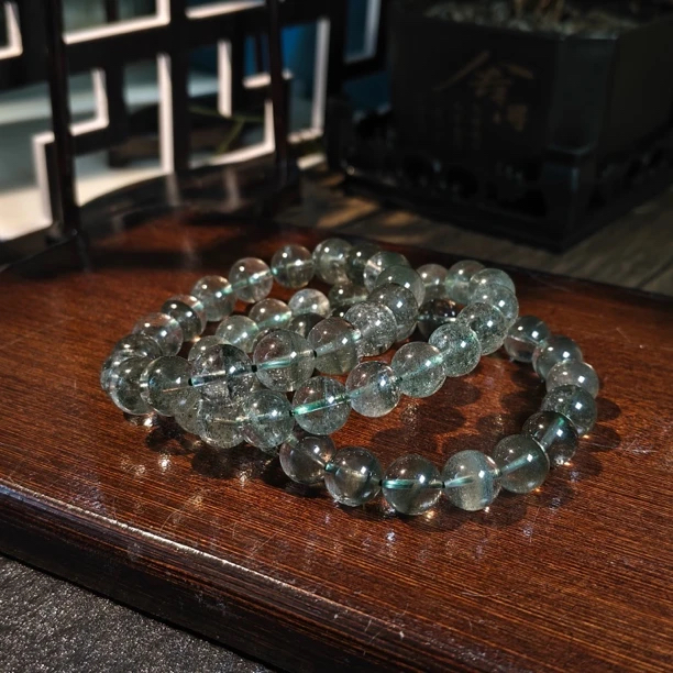 【书记甄选】绿幽灵千层满天星单圈手链 多样性发一 约10mm 119XL