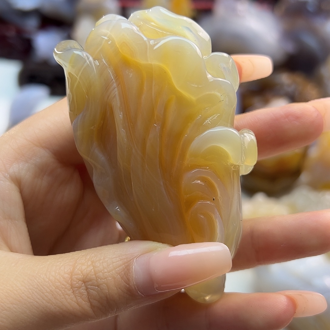 玛瑙/玉髓合金颈饰