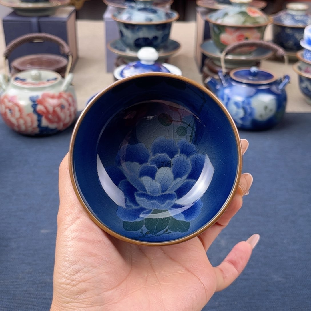 杯景德镇手绘手工茶具