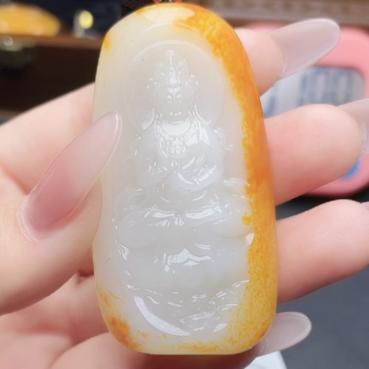 和田玉玉石挂件T1208拍一发一