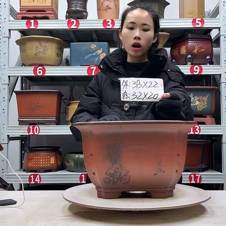 花盆紫砂紫砂花盆