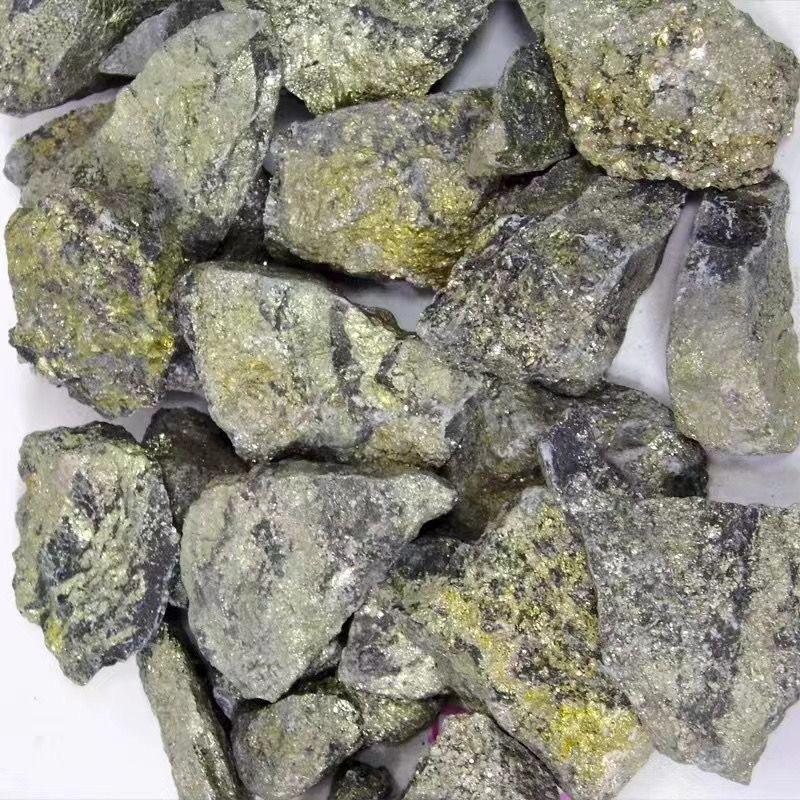 矿物硫化金矿石矿物晶体标本