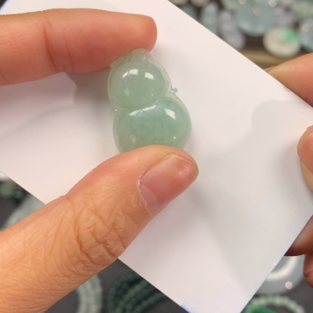 翡翠未镶嵌颈饰纯天然a货翡翠