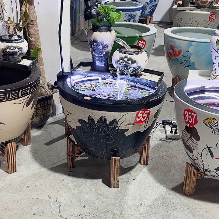 琳***儿摆件陶直径62高40……景德镇陶瓷