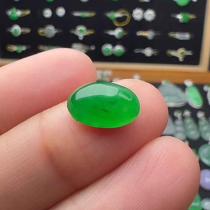 翡翠未镶嵌颈饰蛋11.5