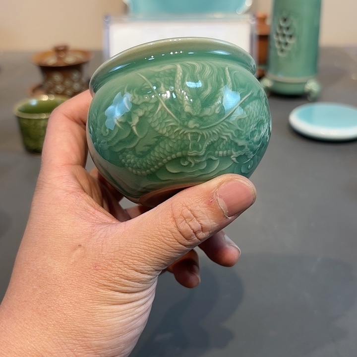 瓷片龙泉福利青瓷龙泉