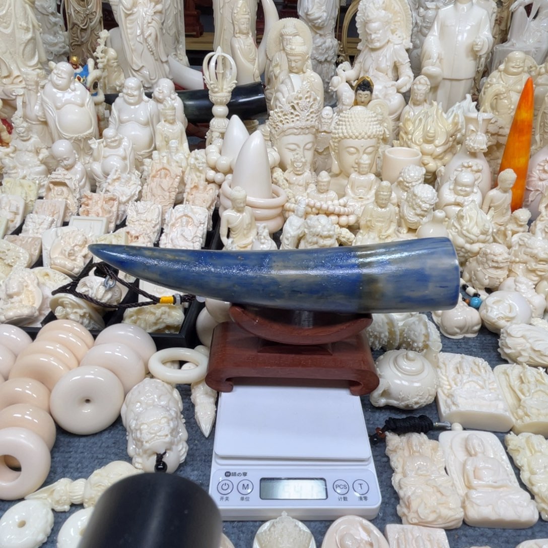 爱***玩猛犸象牙手串/手链/手镯牙尖