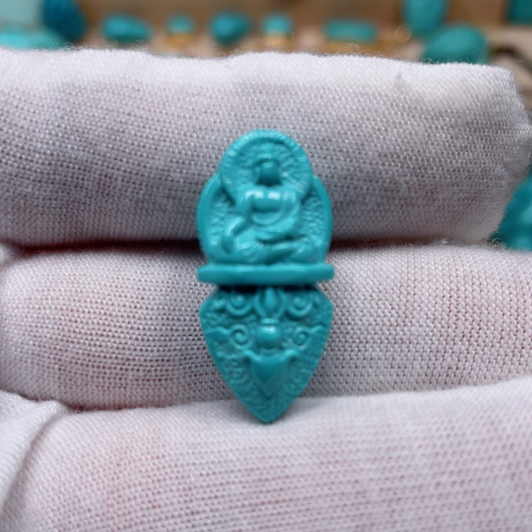 绿松石珠宝奇石未镶嵌