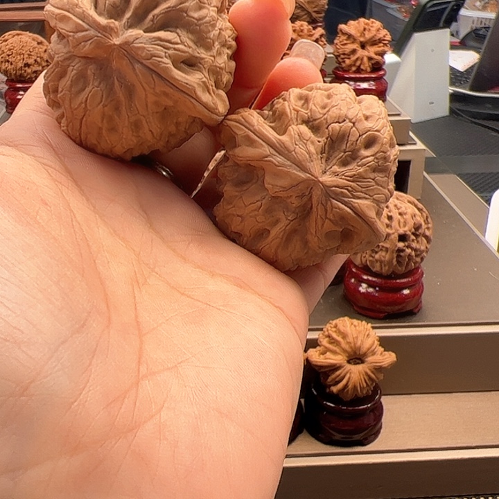 文玩核桃把件48 驴打滚 t-002