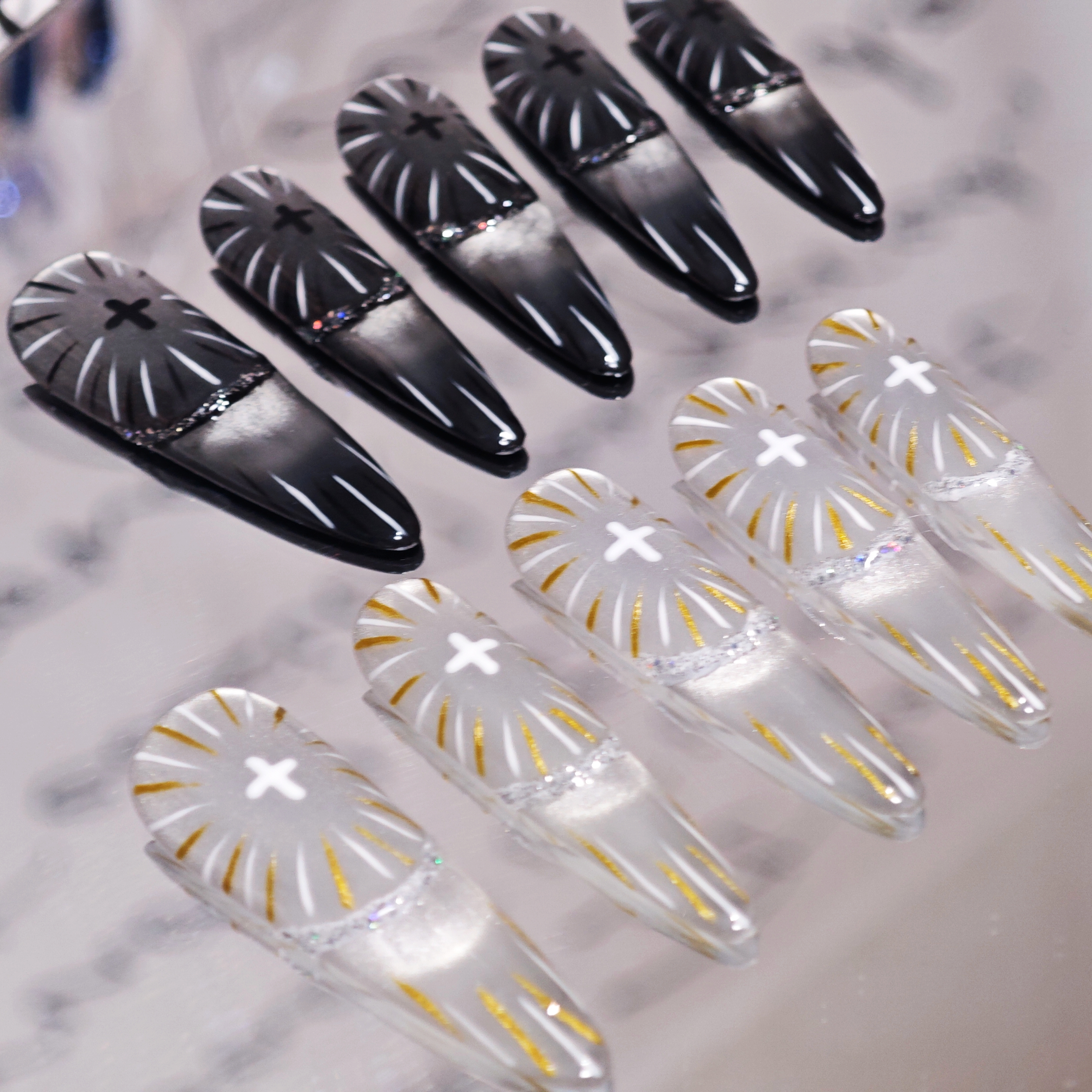 珏熙小饰·气质百搭爆款纯欲风手工穿戴甲对应价格下单