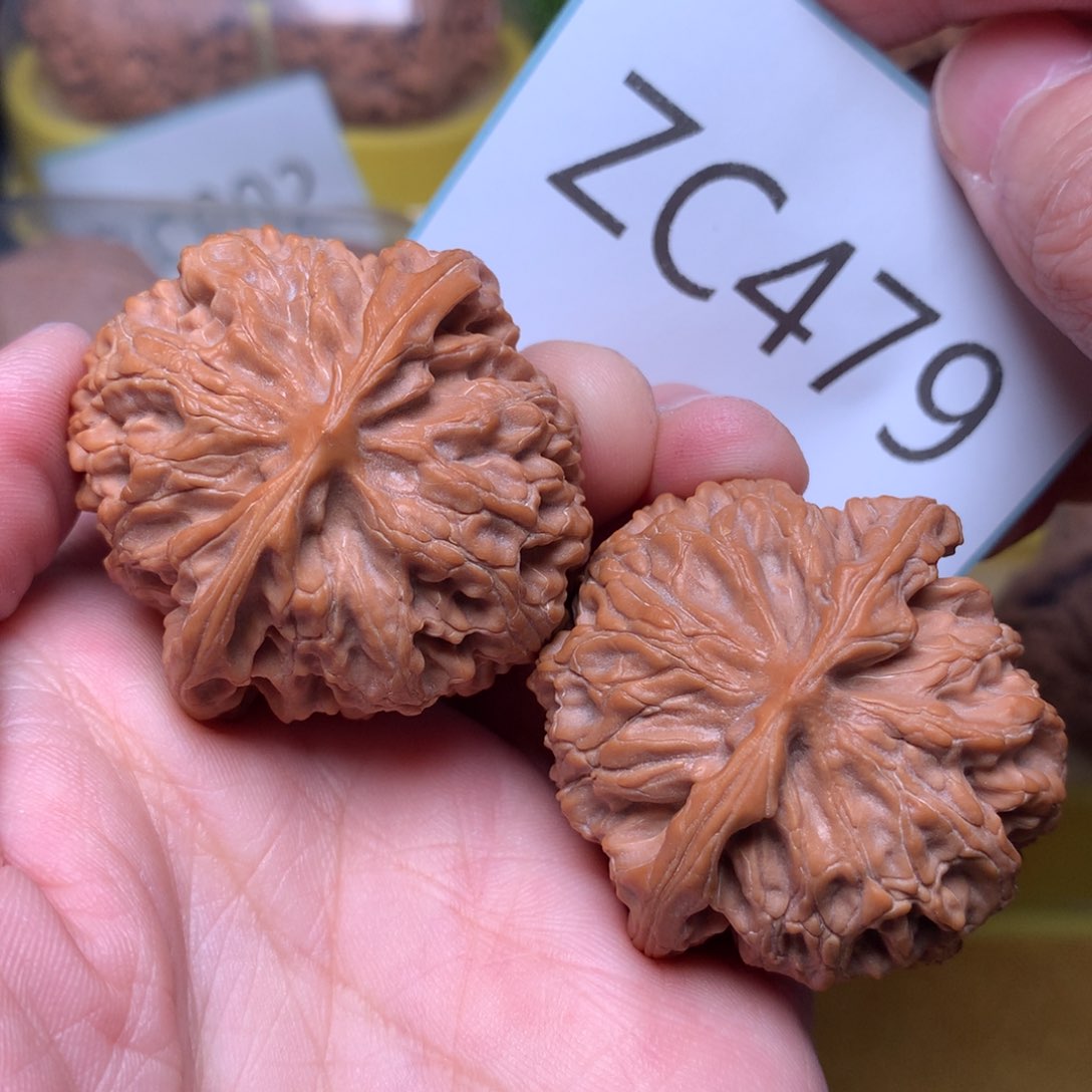 文玩核桃把件肉球苹果41