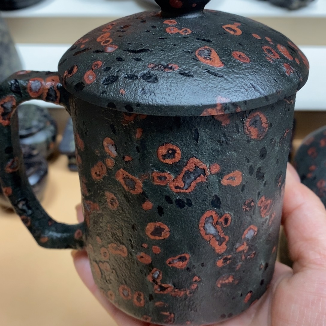 笑***糊玉福茶具瓷安山玉