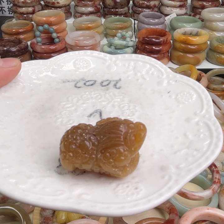 石英质玉手牌未镶嵌